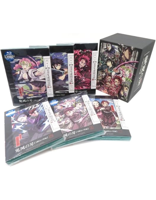 Amazon.co.jp: 【Blu-ray】鬼滅の刃 柱稽古編 全4巻セット 全巻